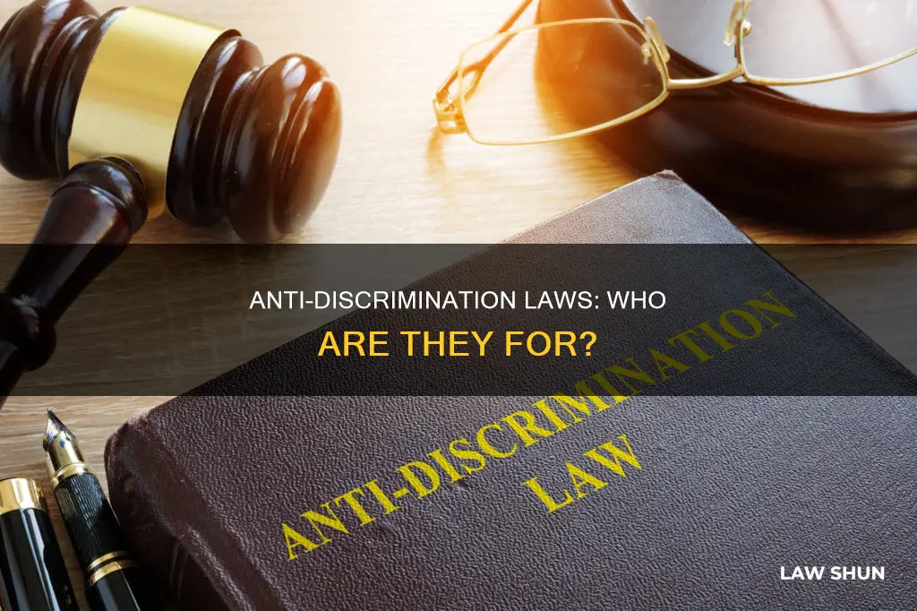 who do anti-discrimination laws apply to