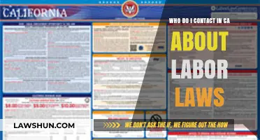 Who to Contact in California for Labor Law Questions and Concerns