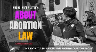 Writing Letters to Legislators About Abortion Law Changes