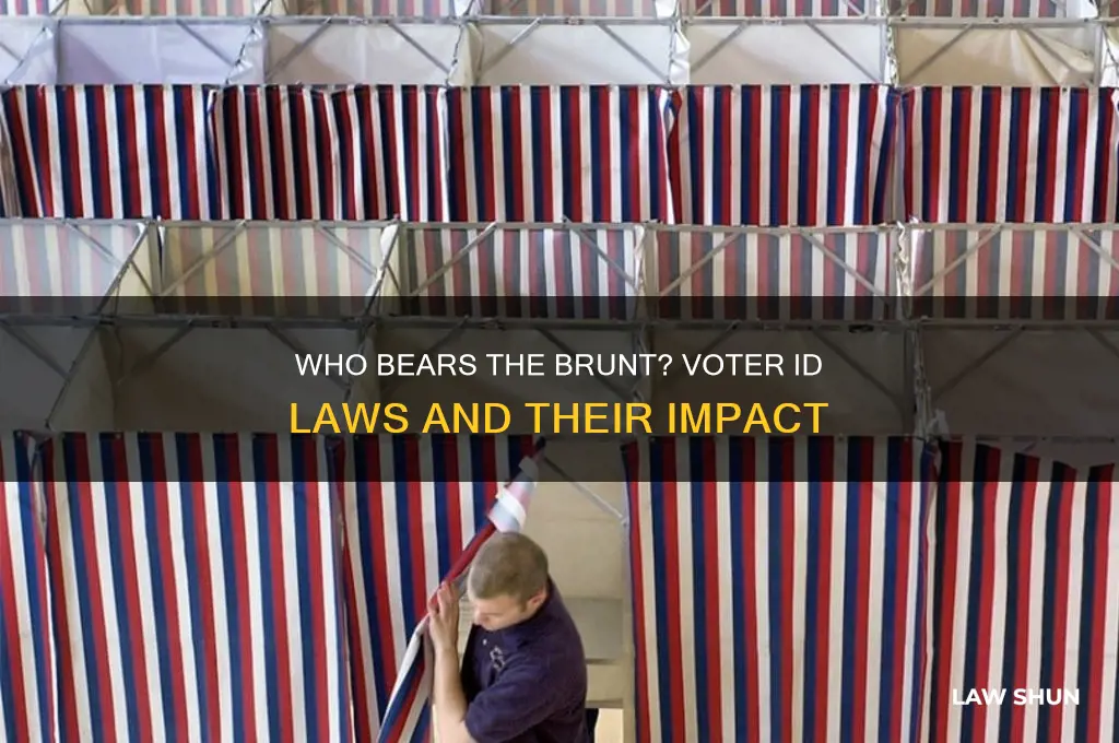who do voter id laws affect