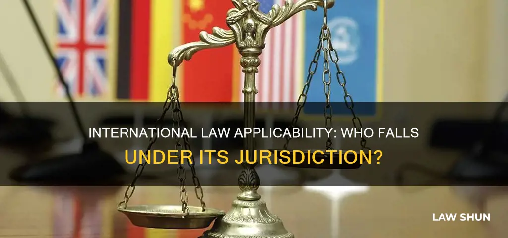 who does international law apply to