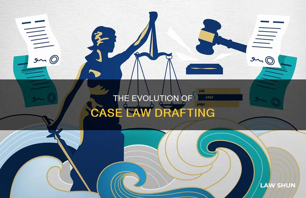 who drafts case law