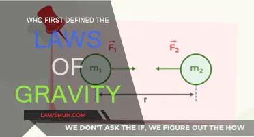 The First Law of Gravity: A Historical Perspective
