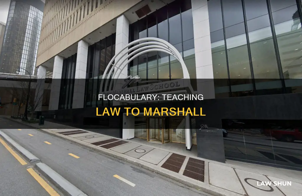who first introduced marshall to the law flocabulary