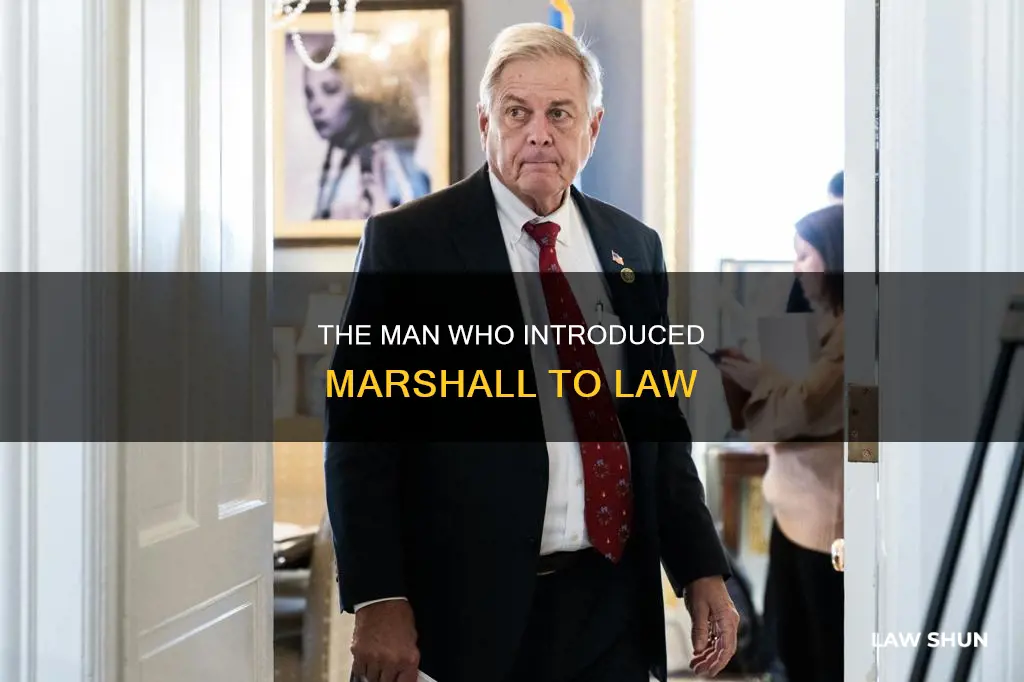 who first introduced marshall to the law