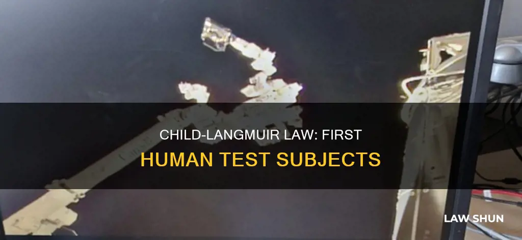 who first tested child-langmuir law