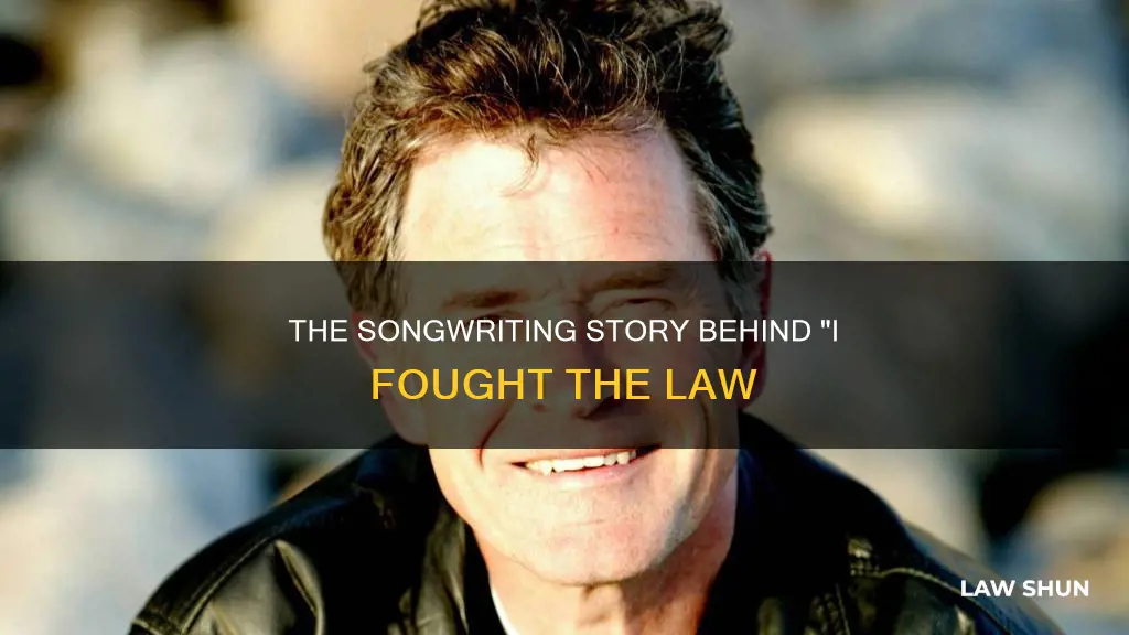who first wrote i fought the law