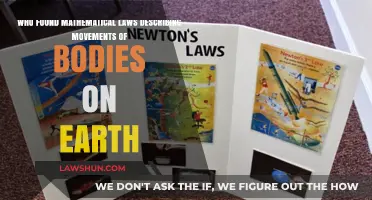 Isaac Newton's Discovery: Mathematical Laws Governing Earthly Body Motion