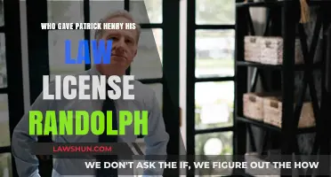 Patrick Henry's Law License: The Randolph Connection