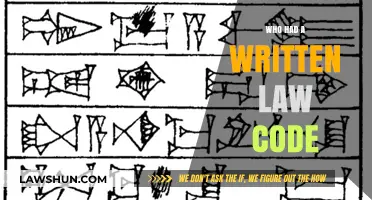 Ancient Civilizations and Their Written Law Codes: A Historical Overview