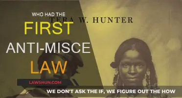 The First Anti-Miscegenation Law: A Dark Legacy