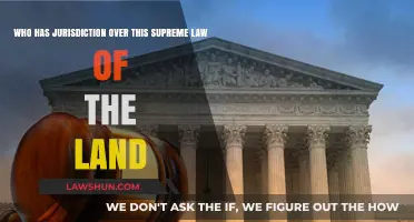 Jurisdiction Battle: Who Rules the Supreme Law of the Land?