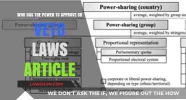 The Authority to Approve or Veto Laws: Understanding the Decision-Making Process