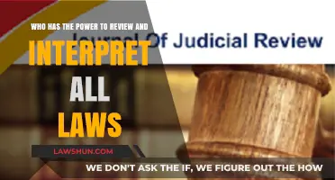 Judicial Authority: Who Holds the Power to Review and Interpret Laws?