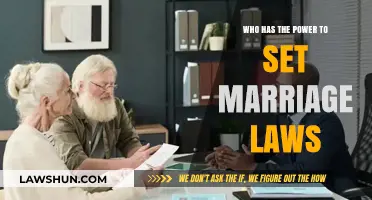 Who Holds the Authority to Establish Marriage Laws?