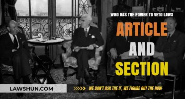 Understanding the Veto Power: Article and Section Explained
