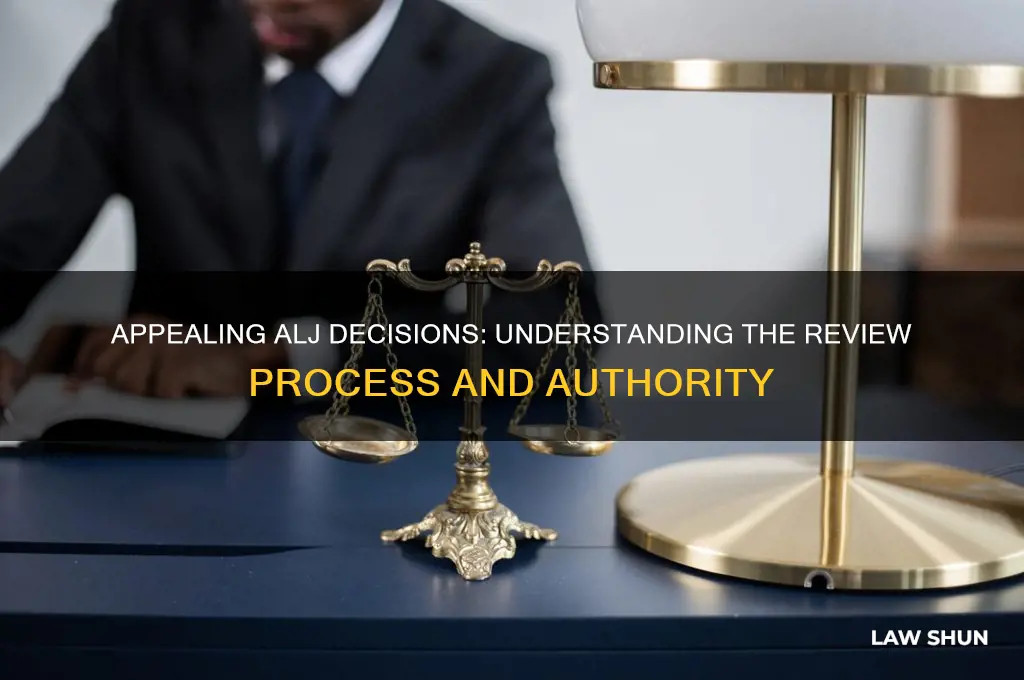 who hears an appeal of an administrative law judge