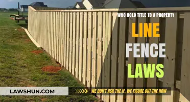 Understanding Property Line Fence Laws: Who Holds the Title?
