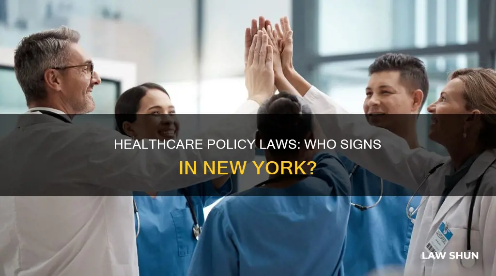 who in new york can sign healthcare policy laws