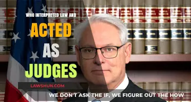 Historical Figures Who Interpreted Law and Acted as Judges