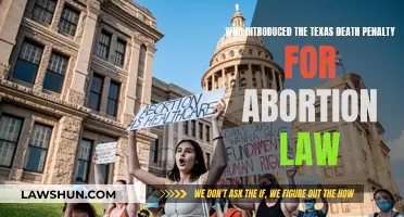 Texas Abortion Law: Death Penalty's Origin Story