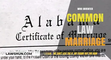 The History of Common Law Marriage