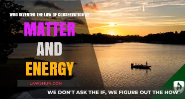 The Pioneers Behind the Law of Conservation of Matter and Energy