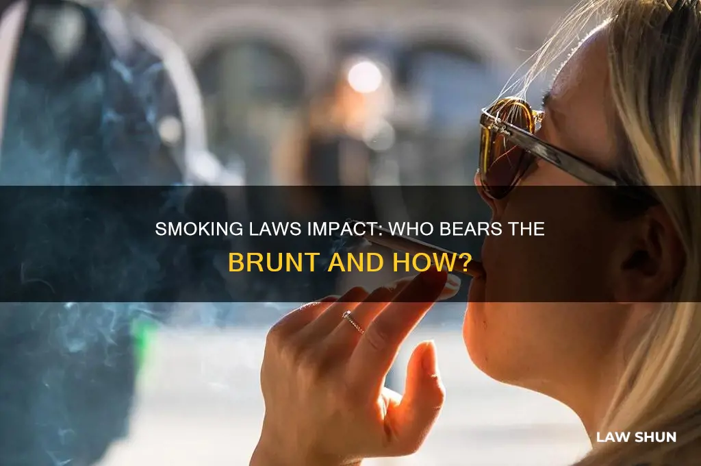 who is affected by smoking law