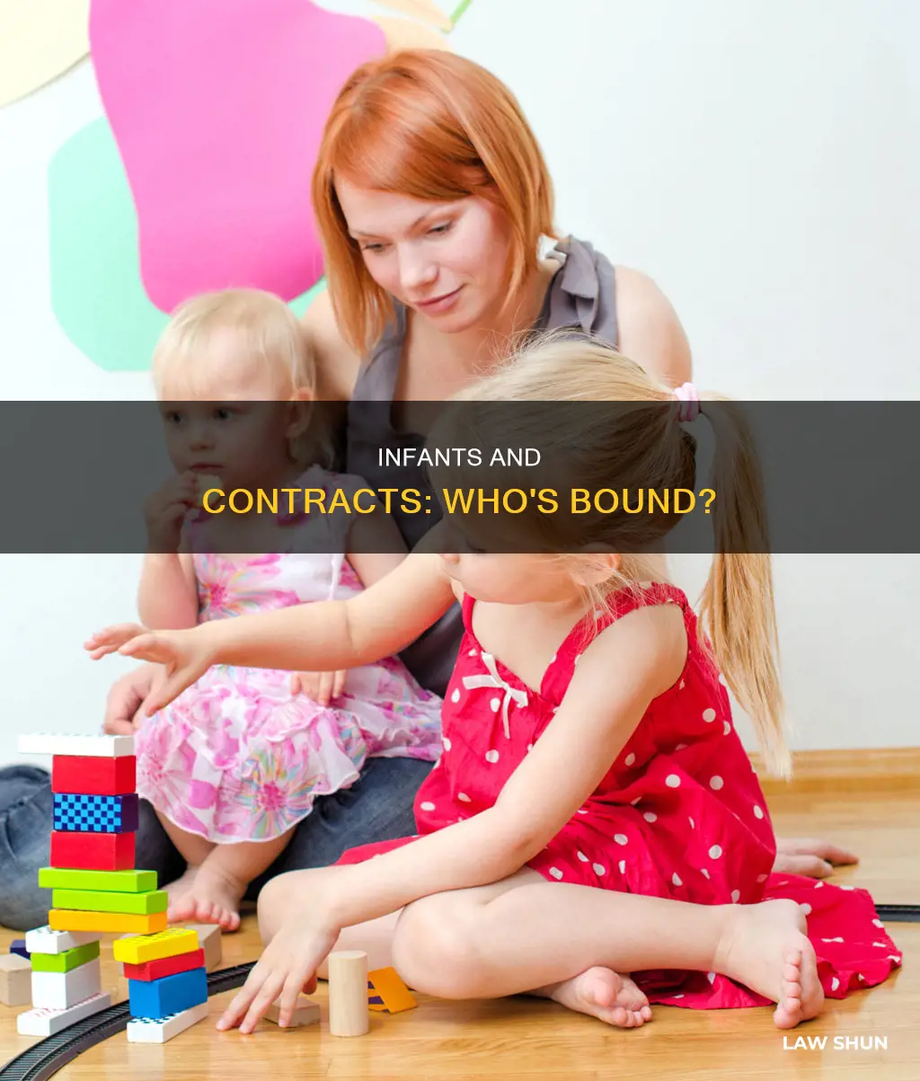 who is an infant in law of contract