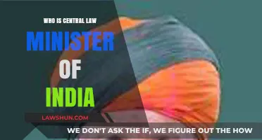 Who is India's Current Law Minister?
