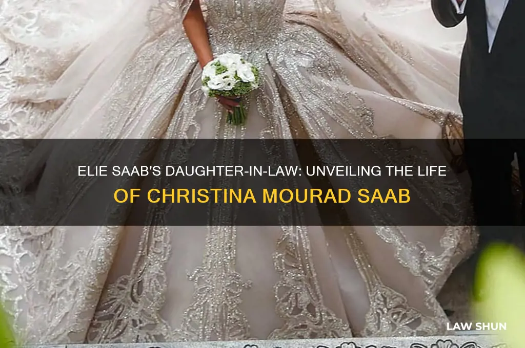who is elie saab daughter in law