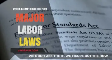 Labor Law Exemptions: Who Avoids the Four Major Acts?