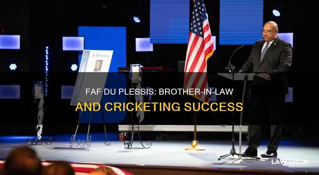 who is faf du plessis brother in law