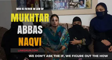 Mukhtar Abbas Naqvi's Father-in-Law: Unveiling the Identity of a Notable Figure