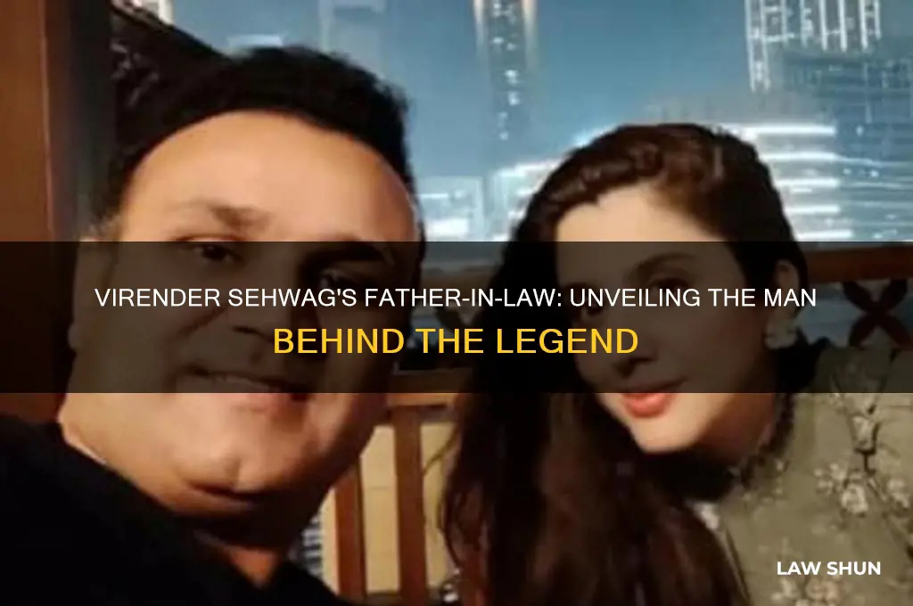 who is father in law of virender sehwag