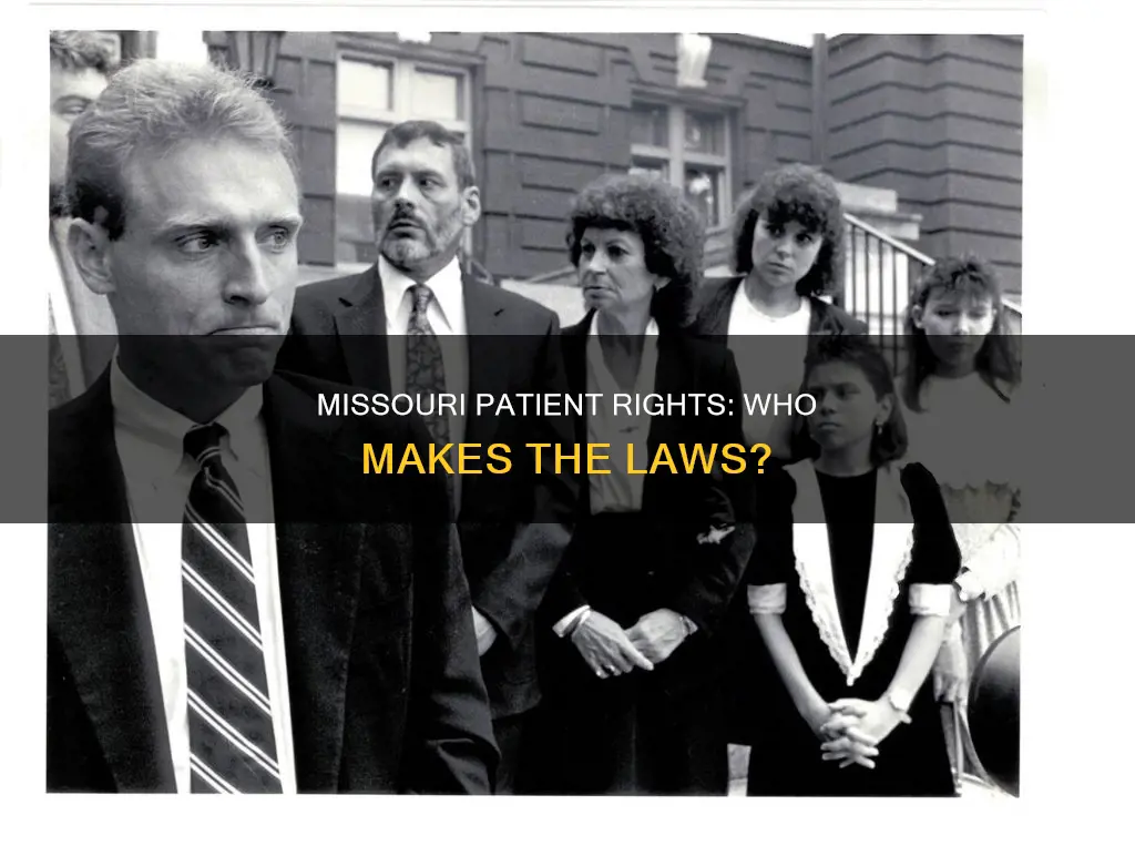 who is in charge of creating missouri patient rights laws