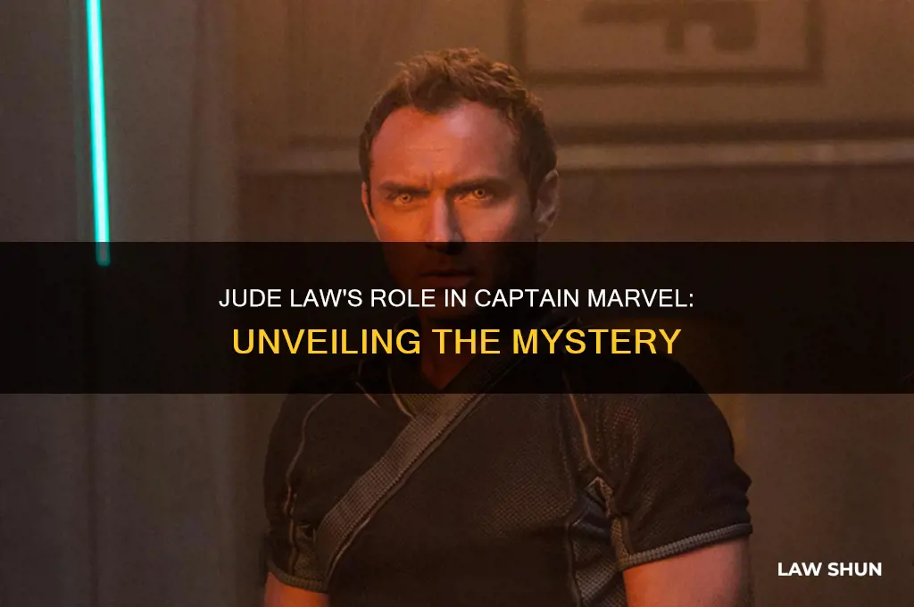 who is jude law supposed to play in captain marvel