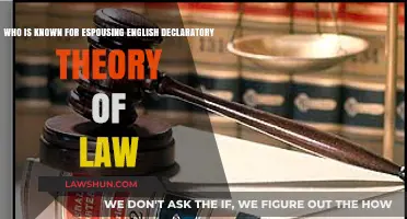 The Legal Minds Behind England's Declaratory Theory of Law