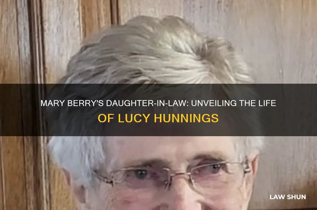 who is mary berry daughter in law