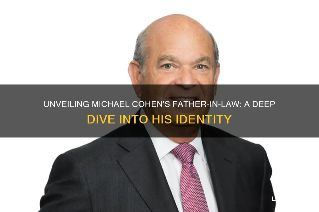 who is michaels cohens father in law