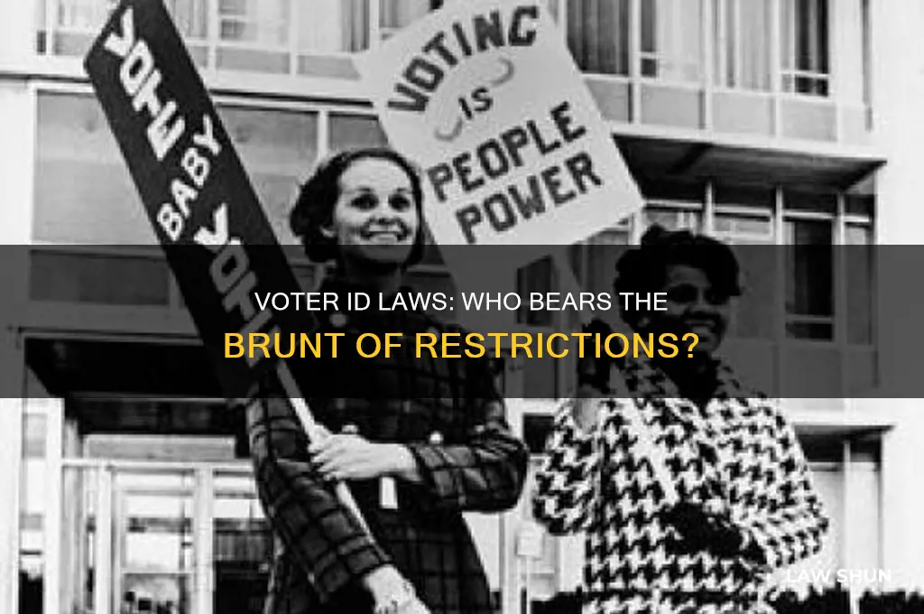 who is most affected by voter id laws