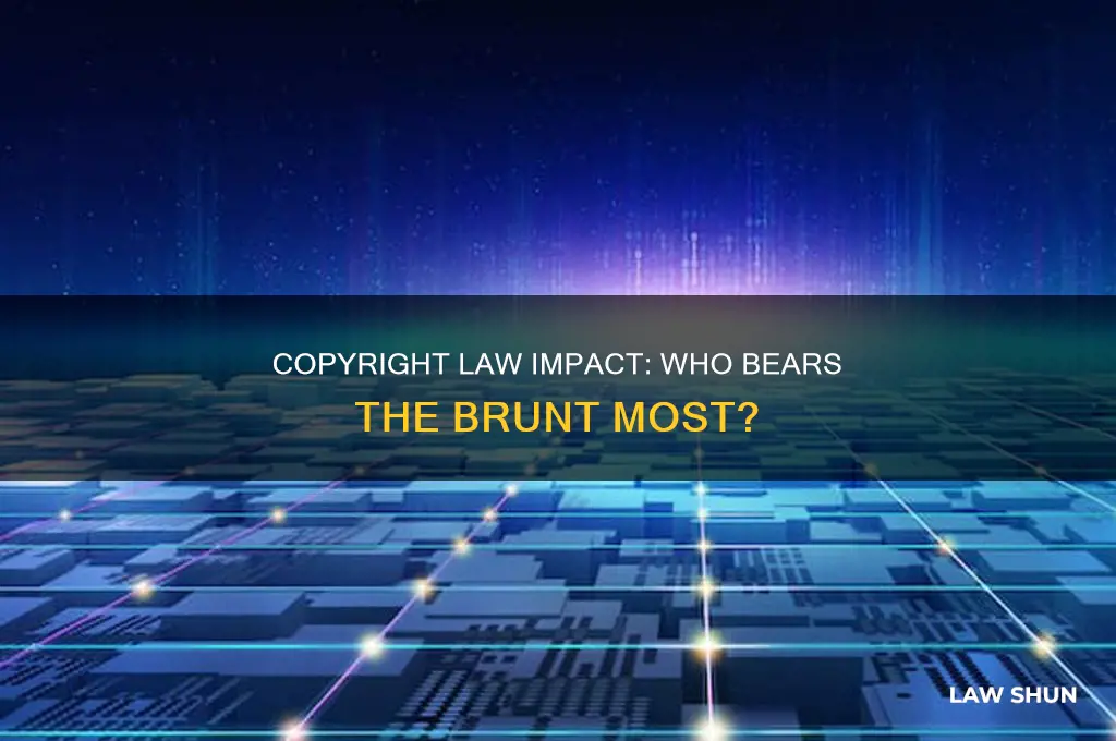 who is mostly impacted by the law of copyright