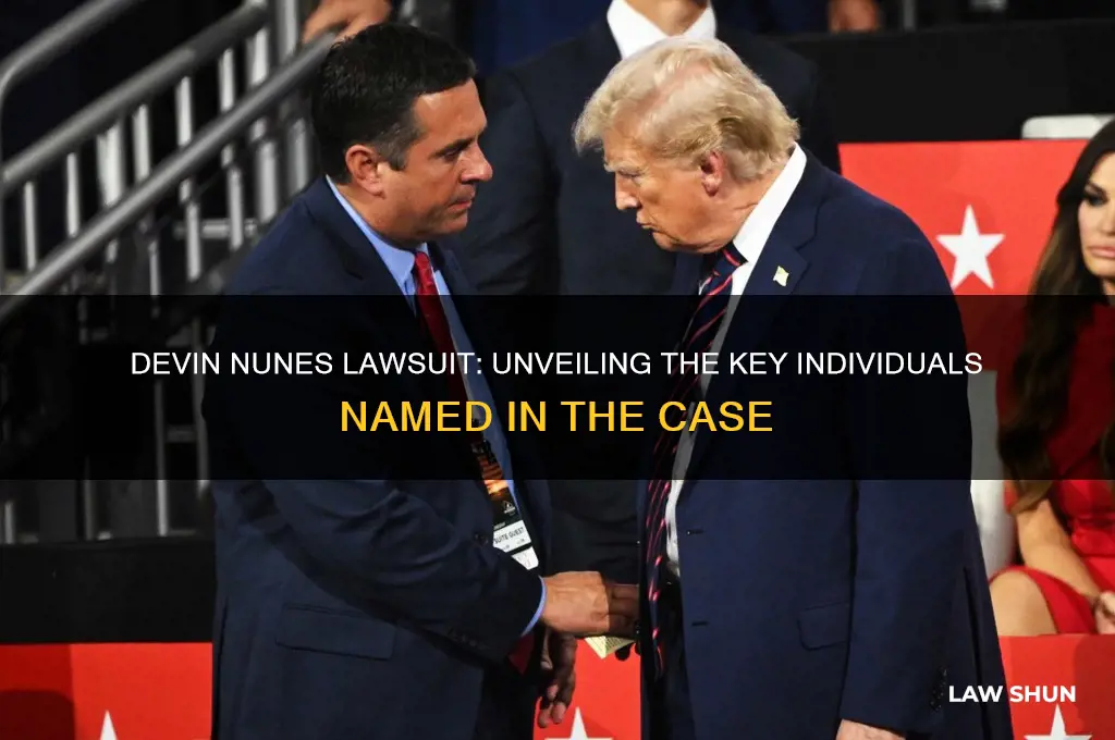 who is named in devin nunez law suit