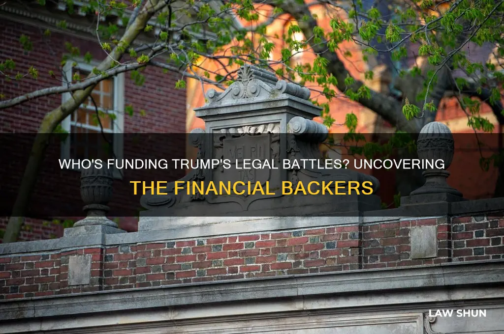 who is paying for trumps law suits
