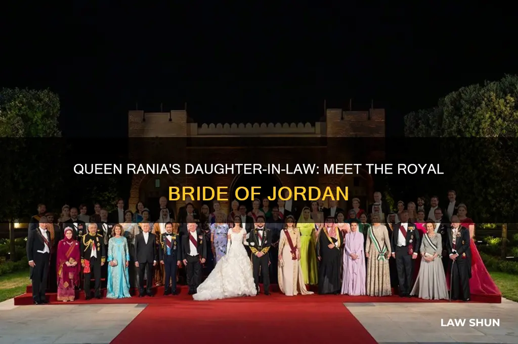 who is queen rania daughter in law