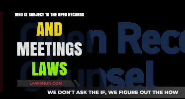 Understanding Open Records and Meetings Laws: Who's Subject to Compliance?