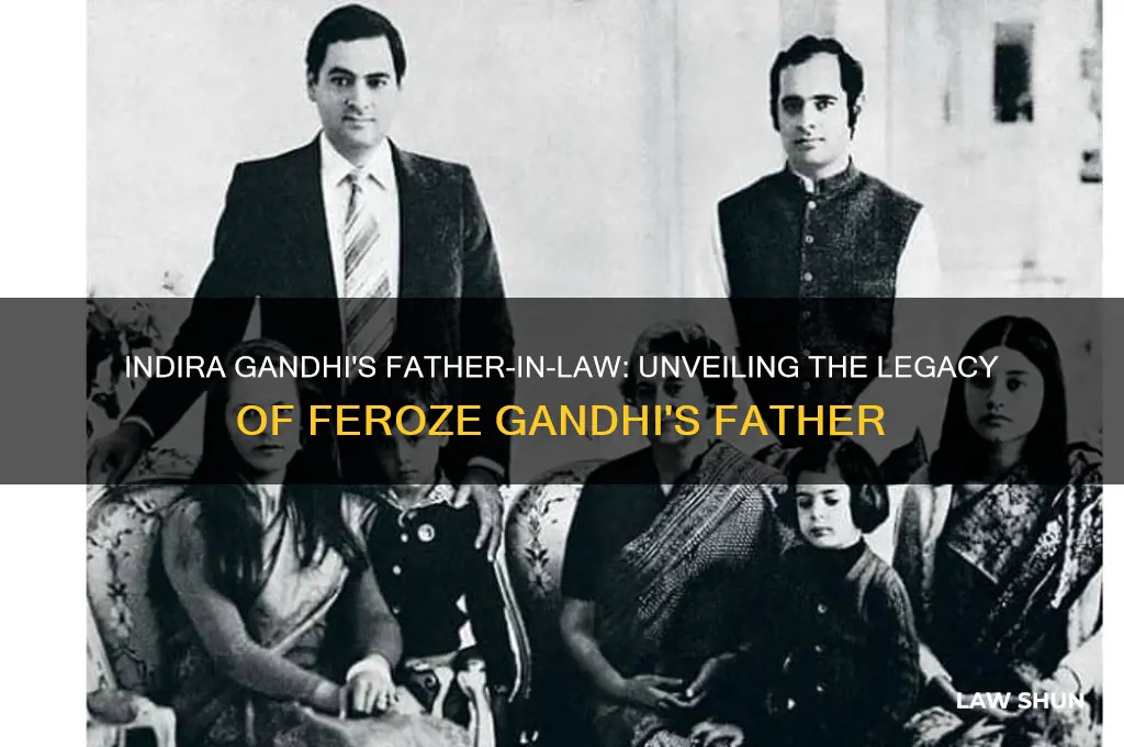 who is the father in law of indira gandhi