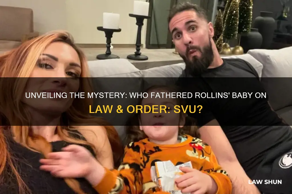 who is the father of rollins baby on law &amp