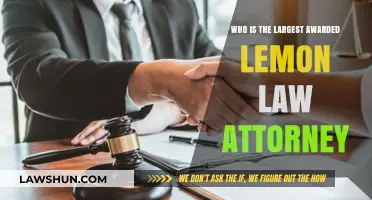 Top Lemon Law Attorney: Who Holds the Most Awards Nationwide?