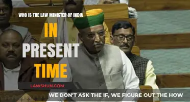 Current Law Minister of India